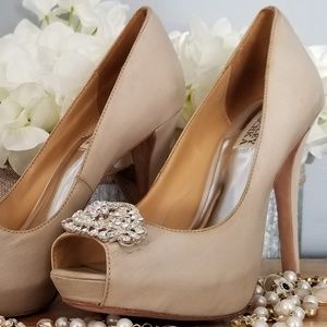 Badgley Mischka evening shoes